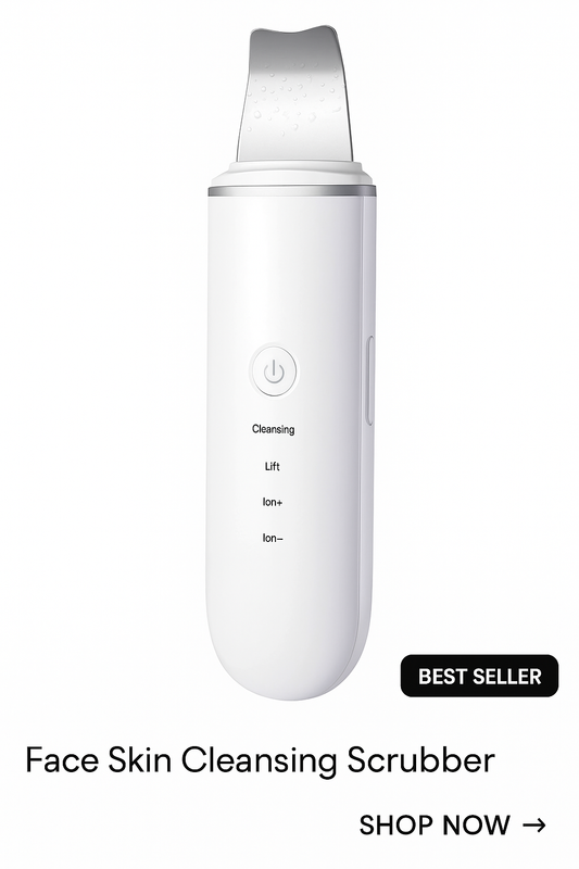 Ultrasonic Skin Care Spatula Vibration Blackhead Remover Cavitation Shovel Facial Exfoliation Skin Care Tools